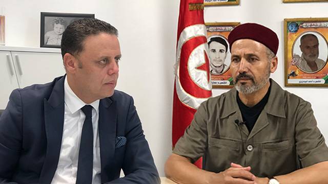 [왼쪽] 하이킬 메키(샤프당 소속 전 의원/대통령 지지), [오른쪽] 아주미 누리미(아나흐다당 소속 전 의원/야당)