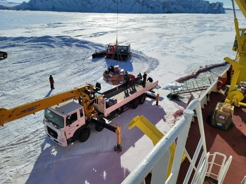 남극에 있는 장보고 기지. 극지연구소 제공