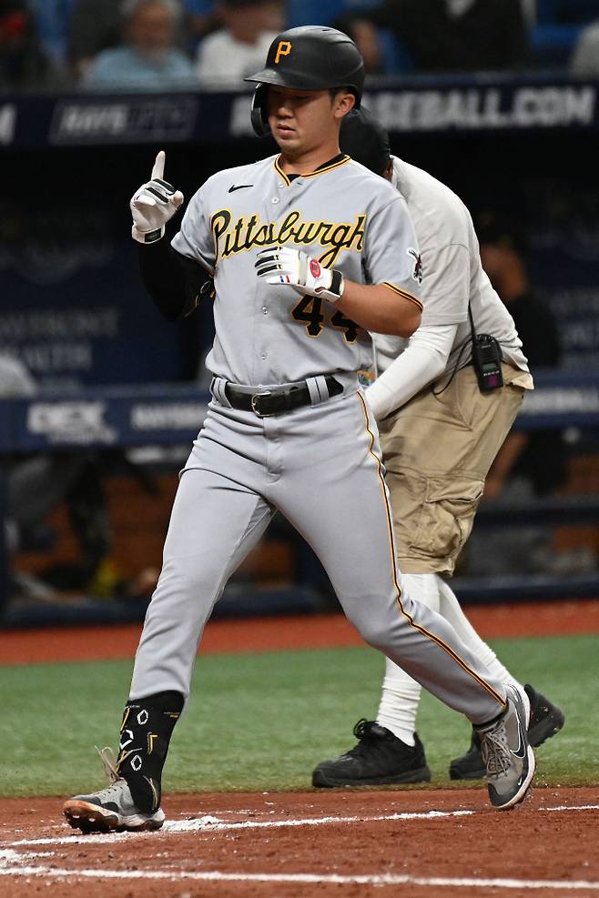 박효준이 28일(한국시각) 시즌 2번째 멀티히트를 기록했다. /사진=로이터