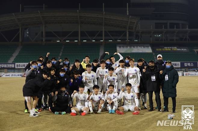 [서울=뉴시스]K3리그 부산교통공사. (사진=대한축구협회 제공)