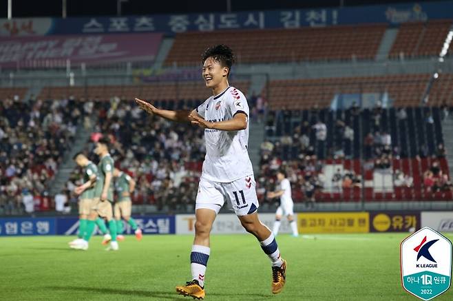 ▲ 이승우(수원FC) ⓒ한국프로축구연맹