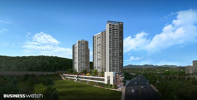 쌍용 더 플래티넘 삼계 투시도/사진=쌍용건설