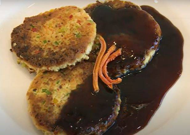 두부채소스테이크