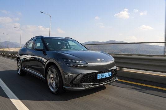 제네시스의 첫 전용 전기차 GV60. (사진=제네시스 제공)