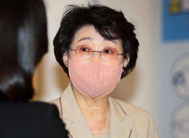 김승희 보건복지부 장관 후보자. 뉴시스