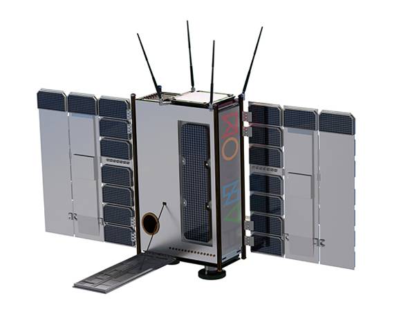 국내 첫 지구관측용 민간 인공위성 세종1호 /사진제공=한글과컴퓨터