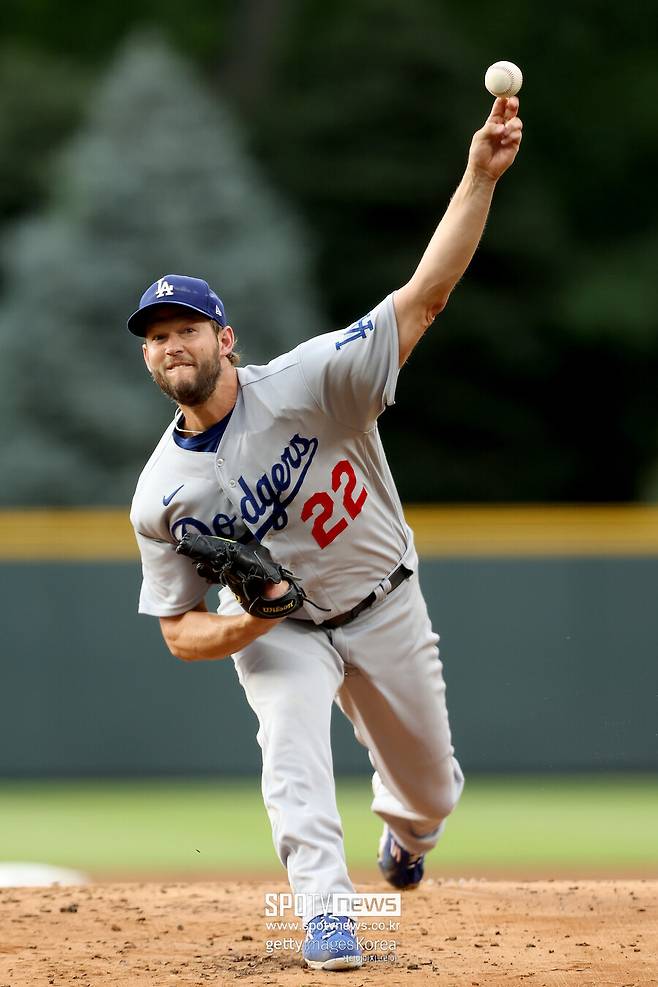 ▲LA 다저스 클레이튼 커쇼.