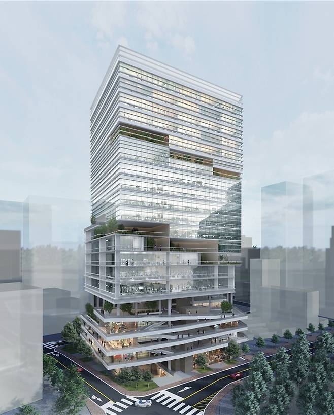 서울 중구 다동 130번지 일대 조감도. © 뉴스1