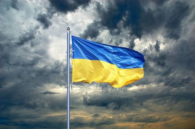 우크라이나 국기 ⓒ gettyimagesbank