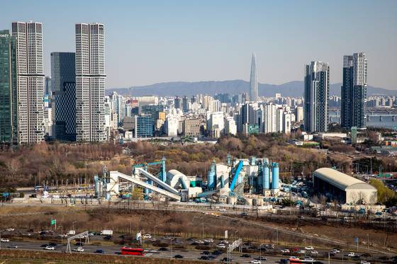 서울 성동구 성수동 삼표레미콘 성수공장 모습./사진=삼표산업