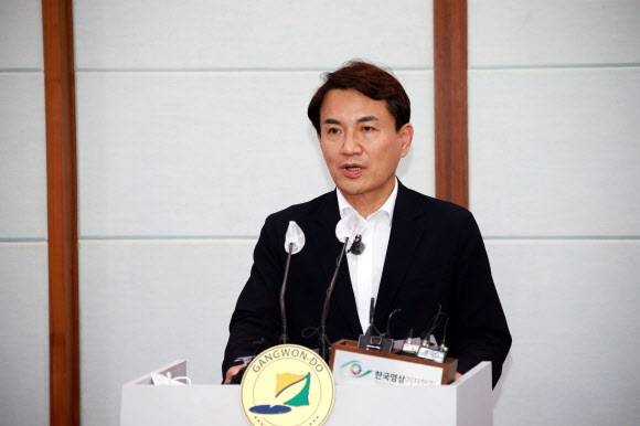 김진태 강원도지사 당선인.연합뉴스