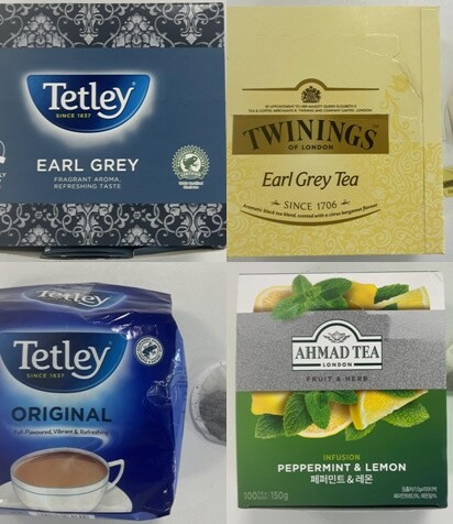 국내에 수입된 외국 유명 차 브랜드들의 홍차 제품에서 잇따라 기준치 이상의 쇳가루가 발견돼 회수 조치됐다. 식품안전나라 홈페이지 캡처