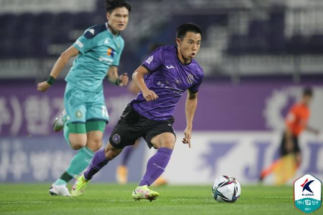 심동운. 사진제공=한국프로축구연맹