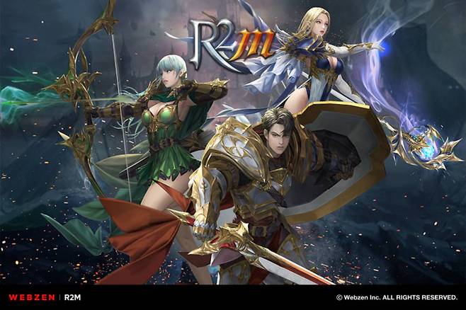 웹젠, 모바일 MMORPG 'R2M’ 대만 서비스 앞두고, 현지 비공개테스트