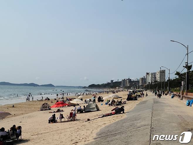 보령 대천해수욕장 © 뉴스1 김낙희 기자