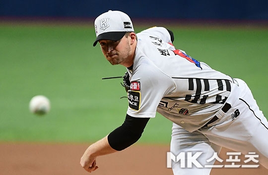 벤자민이 드디어 KBO 데뷔승을 거뒀다. 사진=김영구 기자