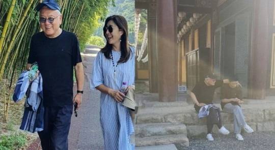 최명길 김한길 부부 / 사진=최명길 인스타그램