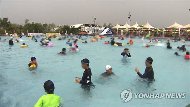 물놀이 [연합뉴스TV 제공]