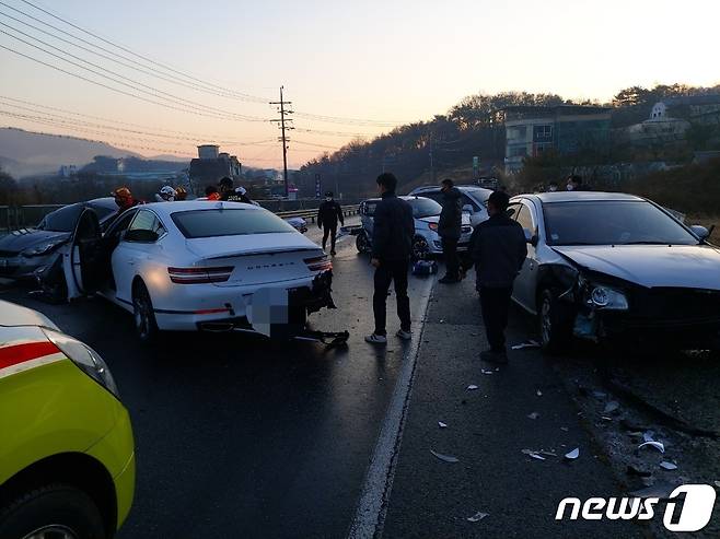 교통사고 현장 자료사진.(사진은 기사 내용과 무관함) / 뉴스1 © News1