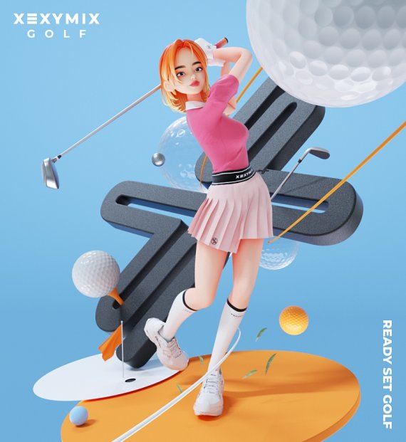 젝시믹스, 골프 론칭 두달만에 판매 20억 달성