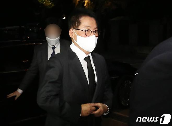 박지원  전 국가정보원장. 2021.10.29/뉴스1 © News1 사진공동취재단