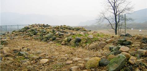연천군 삼곶리 적석총. 【사진 제공=연천군청】