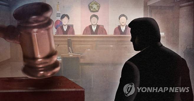 동료 집 침입해 강제추행한 경찰관…2심 징역 3년6개월 (PG) [제작 최자윤] 일러스트