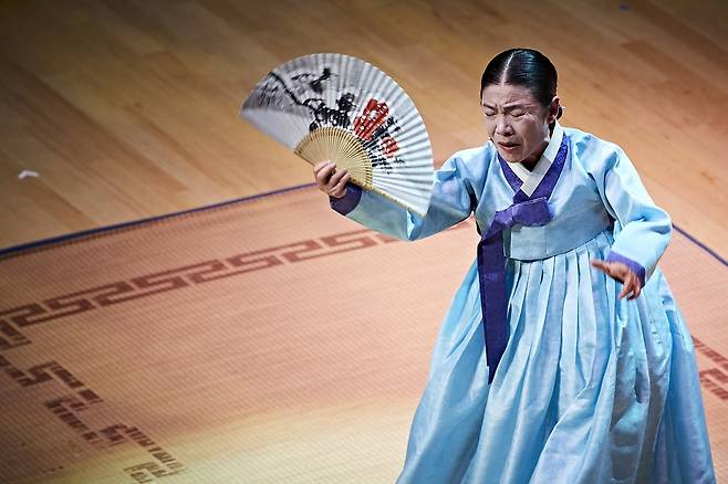 국가무형문화재 '판소리(춘향가)' 보유자로 인정 예고된 안숙선 씨 [문화재청 제공. 재판매 및 DB 금지]