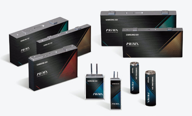 삼성SDI 프라이맥스(PRiMX) 배터리. [사진 제공 · 삼성SDI]