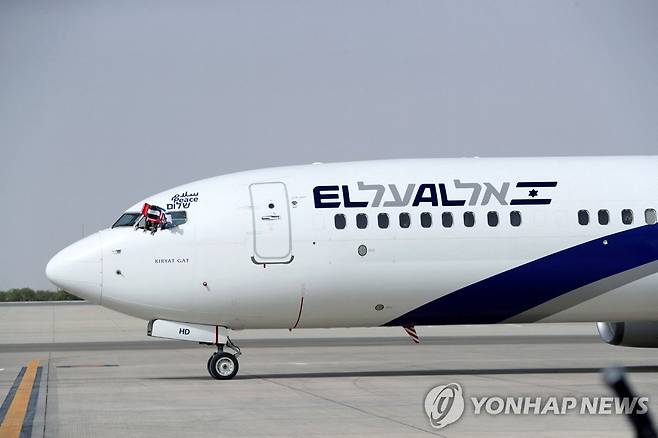 이스라엘 항공사 엘알(El Al)의 항공기. [로이터 연합뉴스 자료사진. 재판매 및 DB 금지]