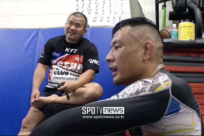 ▲ 마이클 안은 정다운의 기술이 업그레이드됐다며 크게 감탄했다.