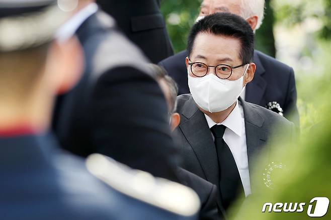 박지원 전 국가정보원장. 2022.6.10/뉴스1 © News1 민경석 기자