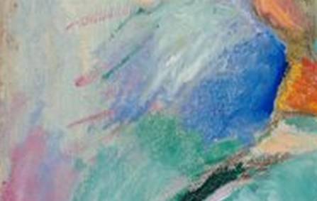 앙리 마티스, 모자를 쓴 여인(일부 확대), 1905, 샌프란시스코 현대미술관