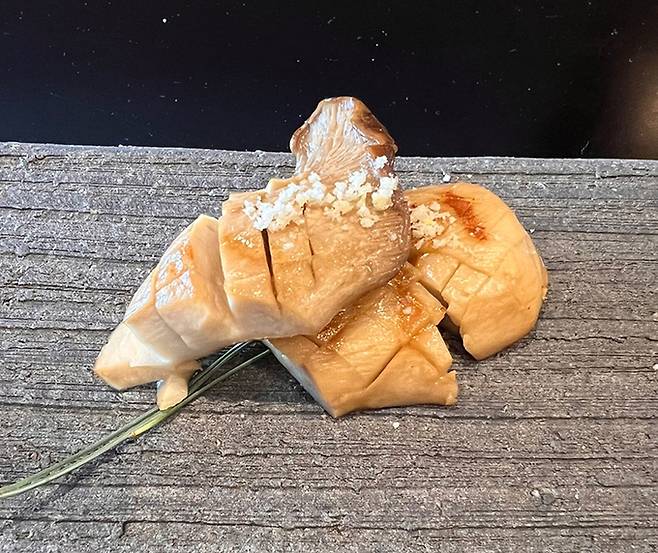 새송이 버섯구이