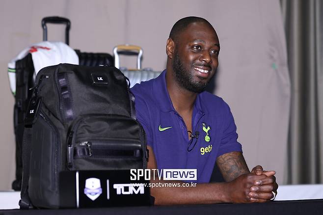 ▲ 스포티비뉴스와 단독 인터뷰에 응한 토트넘 홋스퍼 전설 레들리 킹 ⓒ곽혜미 기자