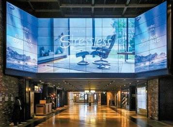 스트레스리스 시네마는 가장 안락한 자세로 영화를 관람할 수 있다.