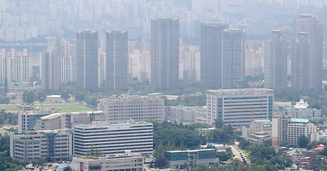 서울 용산구 일대 아파트. (사진=뉴시스)