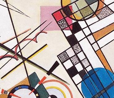 바실리 칸딘스키, 구성 8(일부 확대), 1923