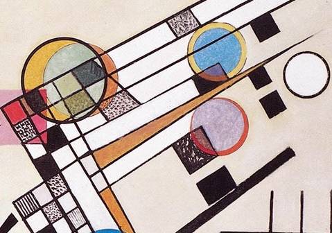 바실리 칸딘스키, 구성 8(일부 확대), 1923