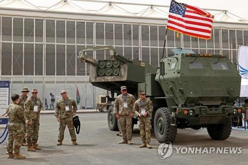 미국의 고속기동포병로켓시스템(HIMARS) [AFP 연합뉴스 자료사진. 재판매 및 DB 금지]