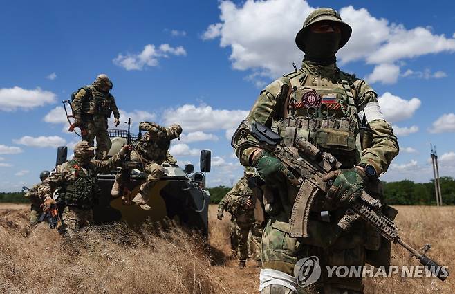 헤르손 지역의 러시아군 [타스 연합뉴스 자료사진. 재판매 및 DB 금지]