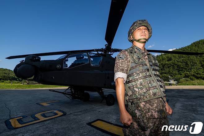 육군항공사령부 제1항공여단장 최재혁 대령 ⓒ News1 사진공동취재단