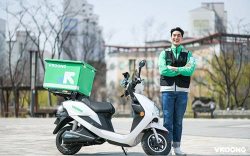 부릉 배달 기사/사진제공=메쉬코리아