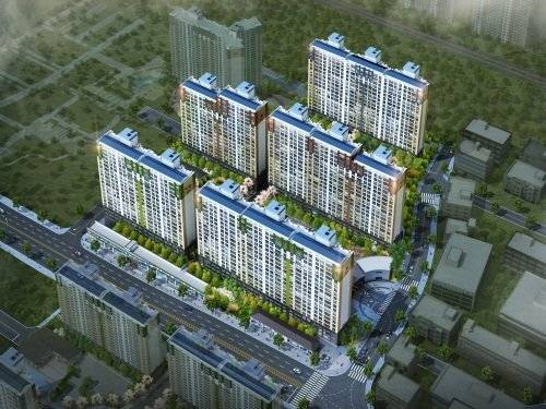 < 김천 아포택지지구 2단지 ‘천년가’ 조감도 >