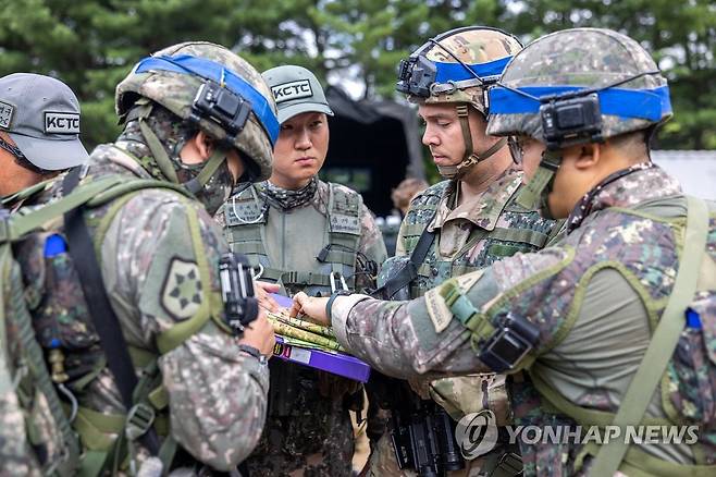 한미 연합훈련 [육군 제공. 재판매 및 DB 금지] photo@yna.co.kr