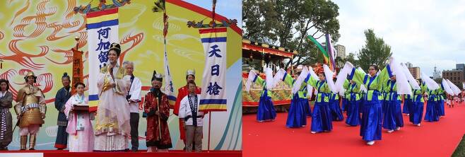 日 오사카서 11월 고대 한일 교류 기념 '시텐노지 왓소' 축제 개최 [오사카왓소교류문화협회 제공]