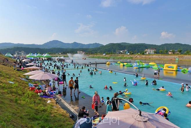 철원 화강 다슬기 축제