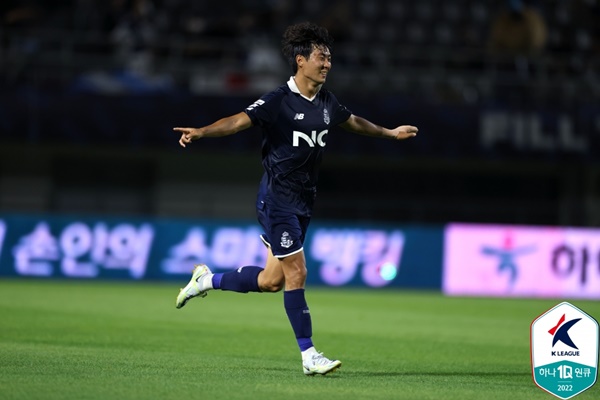 김정환이 시즌 2호골을 넣었다. 사진=한국프로축구연맹 제공