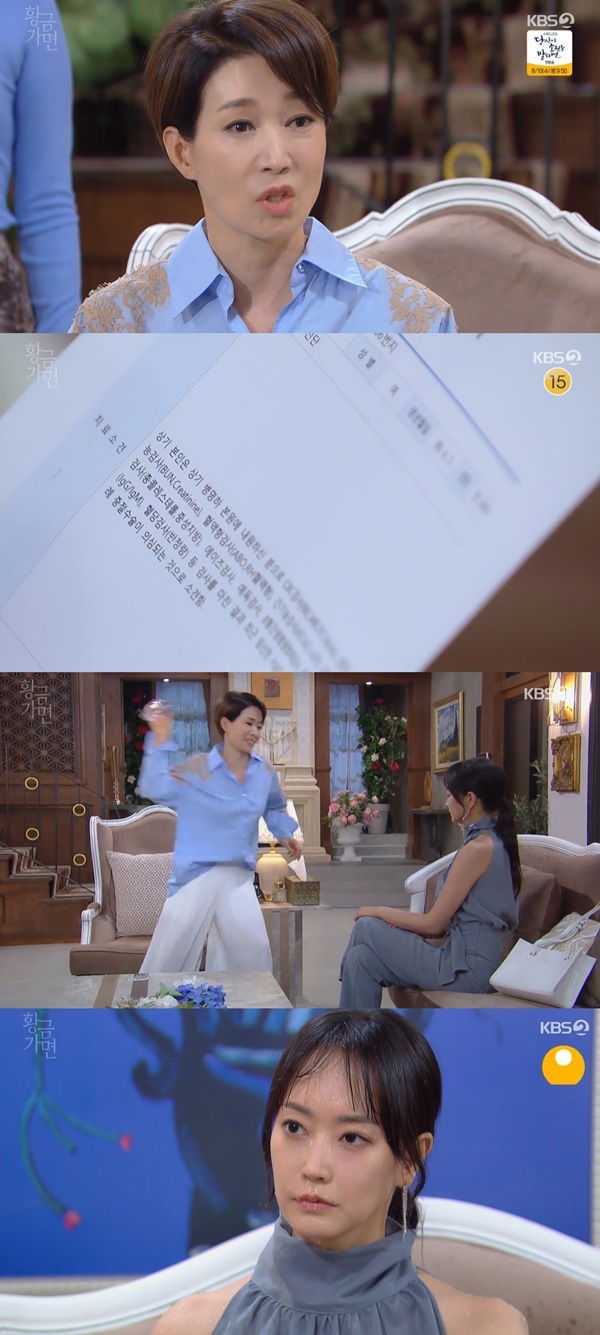 황금가면 나영희 연민지 / 사진=KBS2 캡처