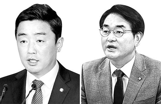 강훈식(左), 박용진(右)